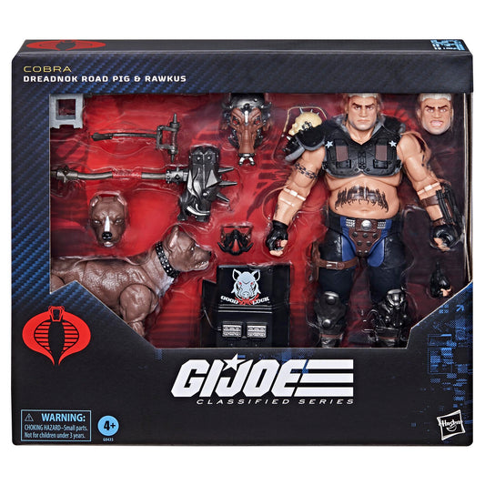 G.I. Joe Classified Rawkus figure with poseable articulation.