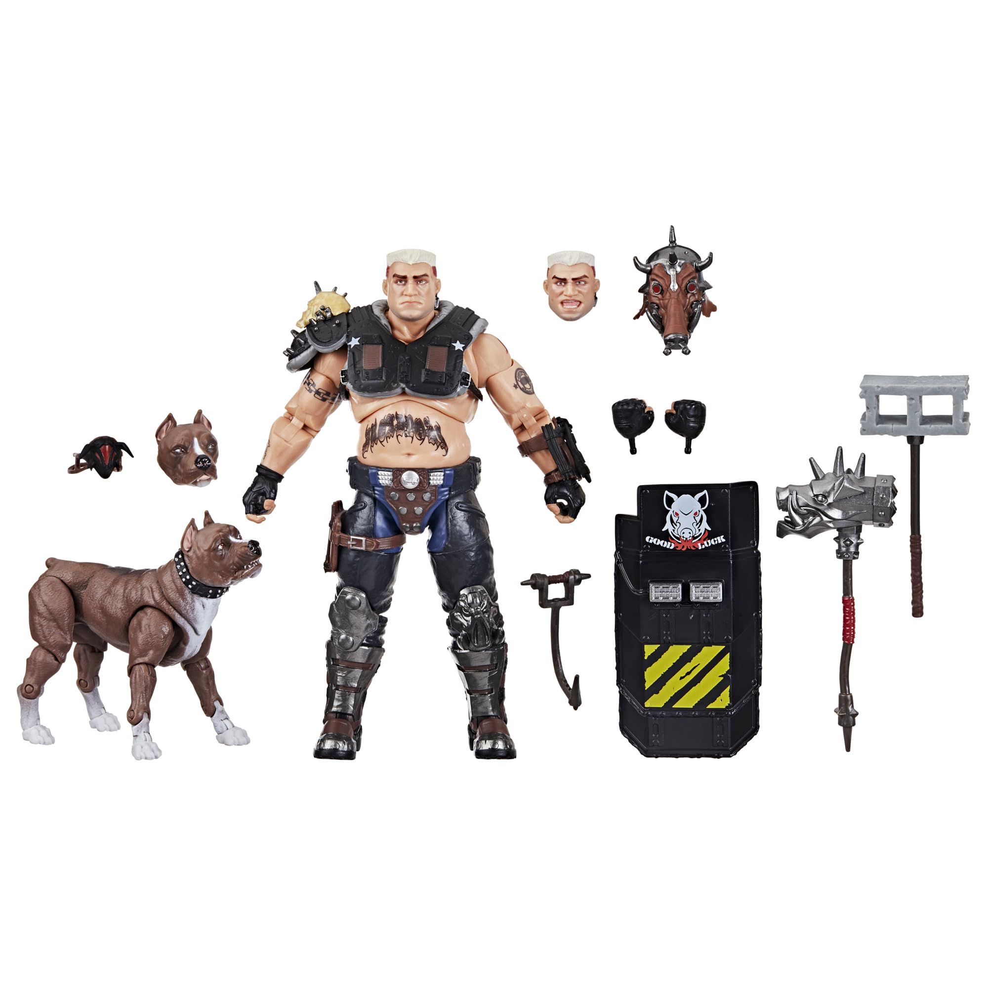 G.I. Joe Classified Road Pig figure for dynamic action display.