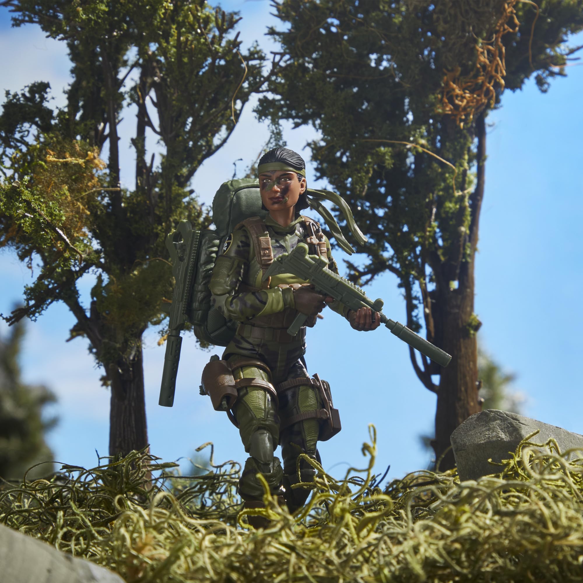 G.I. Joe action marine diorama-ready accessories for storytelling.