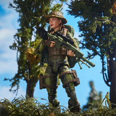 G.I. Joe 60th Anniversary sniper figure stand for dynamic displays.