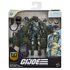 GI Joe helmet with visor and air hose for authentic look.
