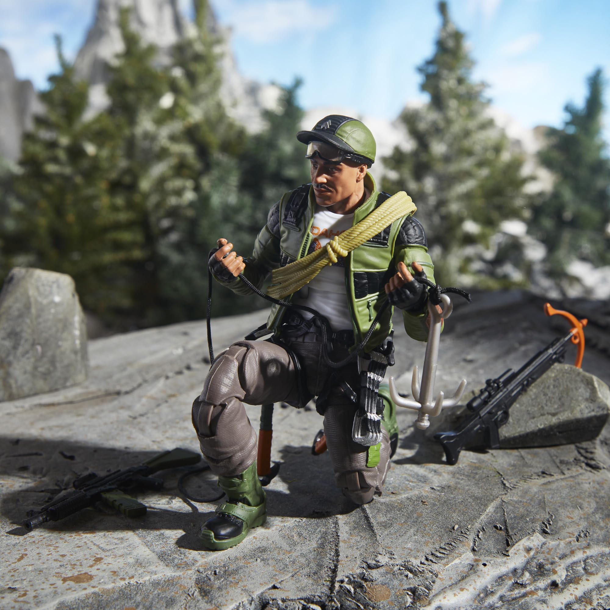 Nine-piece Alpine Pine accessory setup highlighting rugged field gear