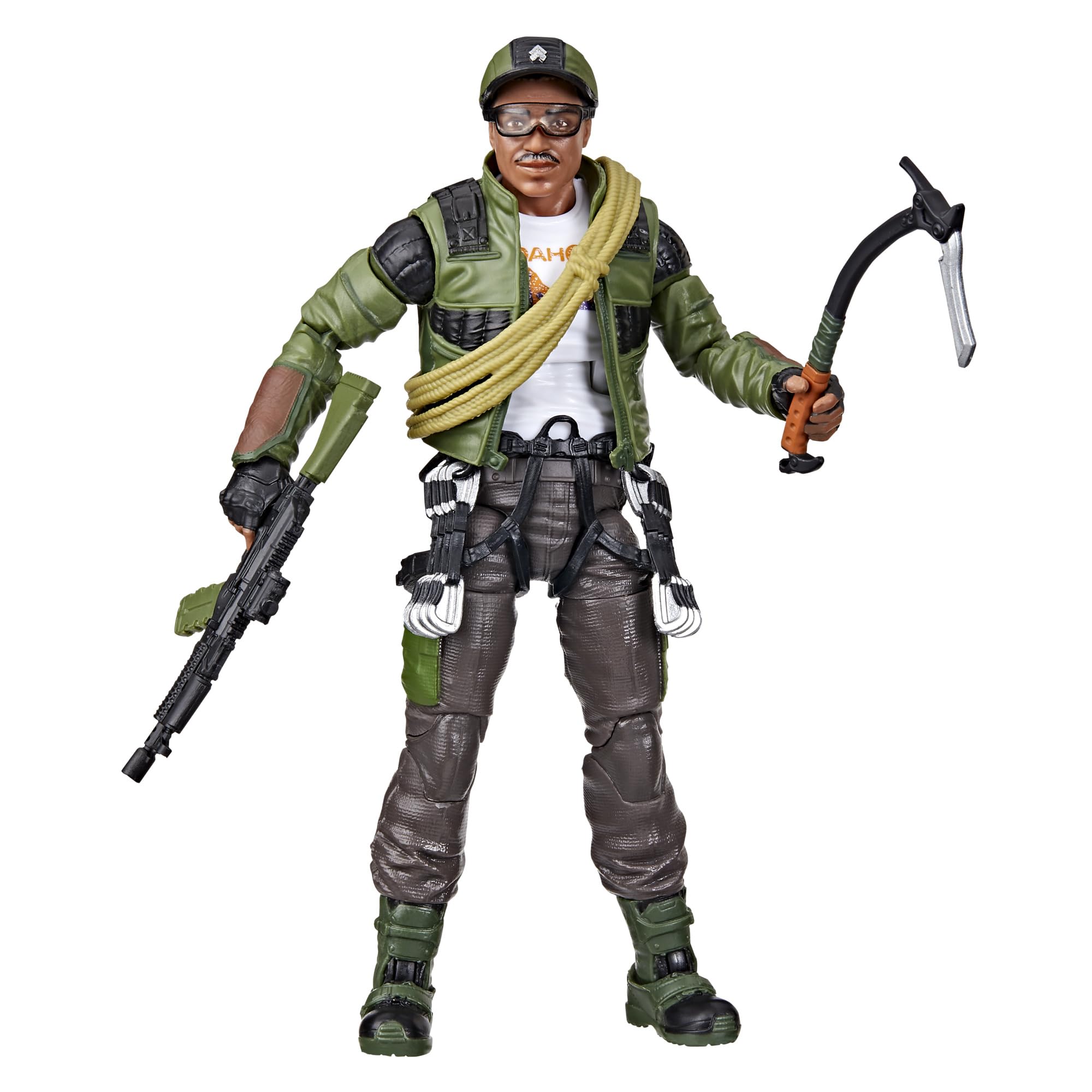 Open window packaging showcasing Alpine Pine and loadout