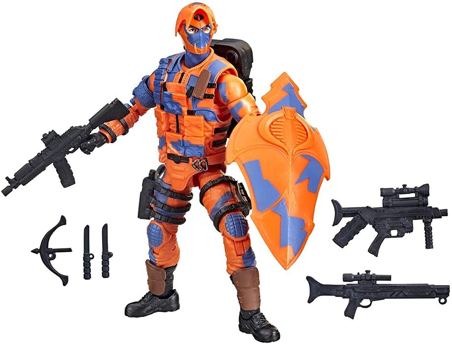 G.I. Joe Alley Viper packaging art by Tom Whalen highlighting collectible presentation.