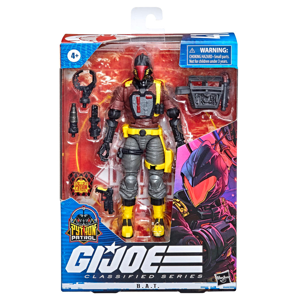 G.I. Joe BAT figure accessories enable dynamic display and play