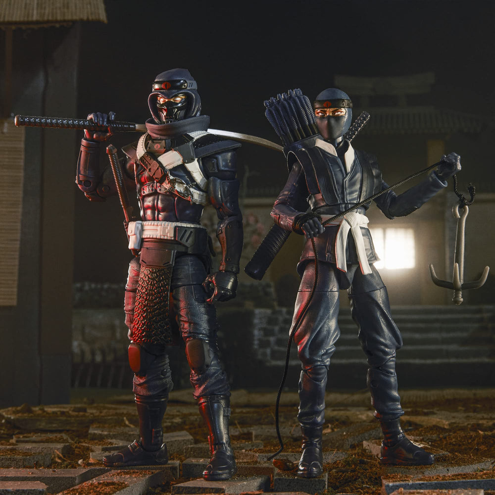 G.I. Joe Classified Blue Ninjas alternate Oni head for customization and character variety.