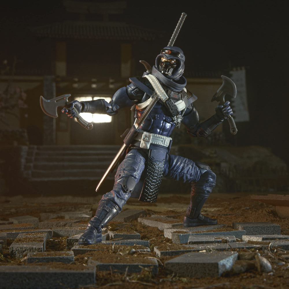 G.I. Joe Classified Blue Ninjas packaging art enhances shelf appeal and collectability.