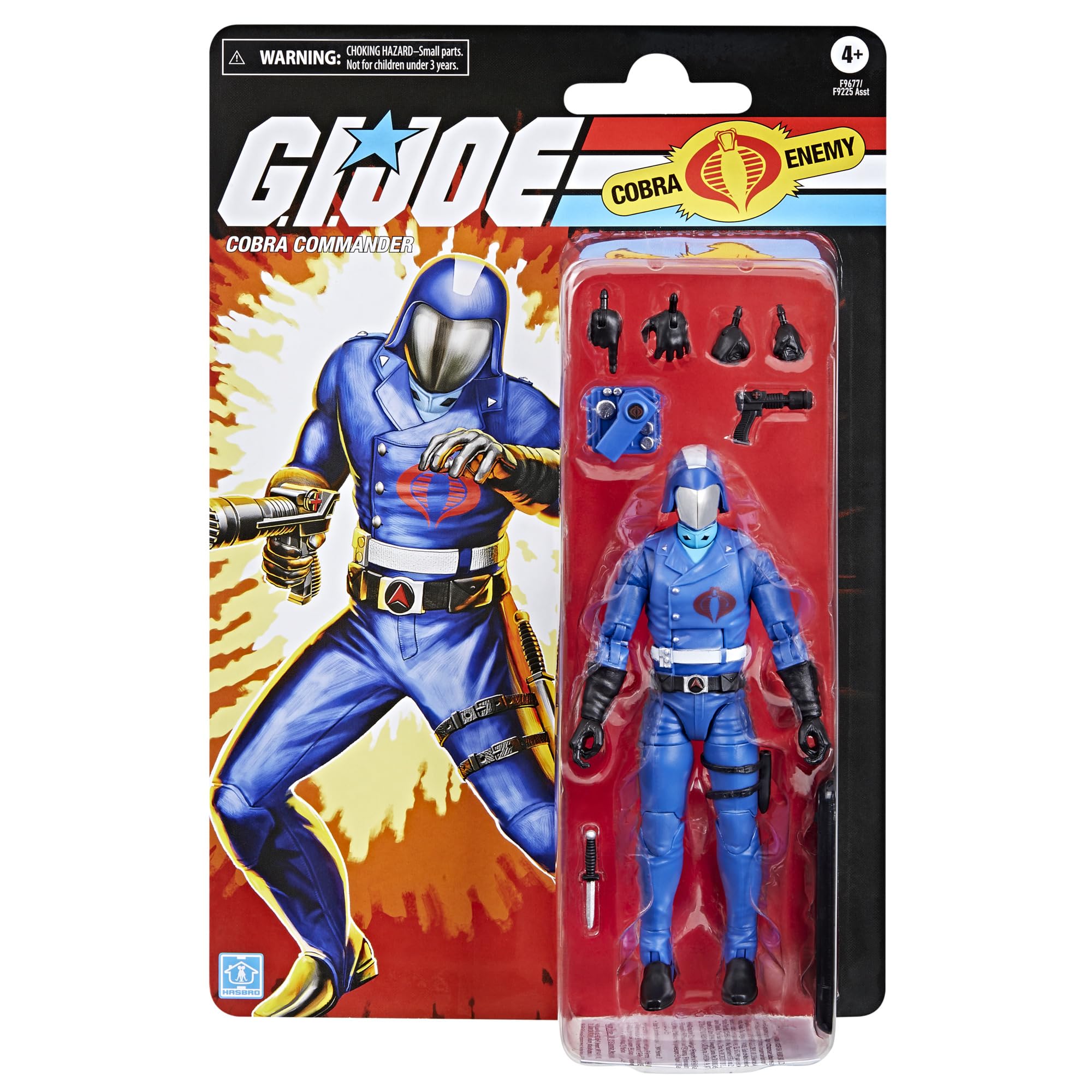 Cobra Commander backpack accessory adds authentic detail to action figure displays
