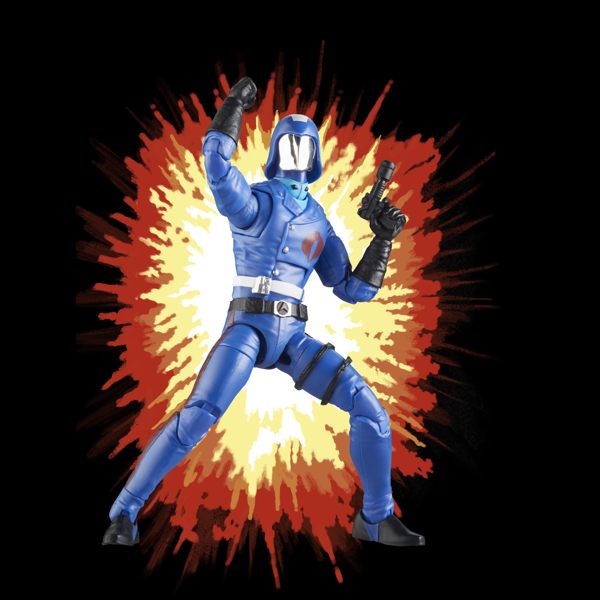 Figure stand provides stable display for striking poses