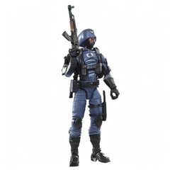 G.I. Joe Cobra Officer figure on display-ready packaging showcases distinctive art.