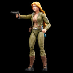 G.I. Joe Cover Girl Krieger sledgehammer accessory for action-ready setups.