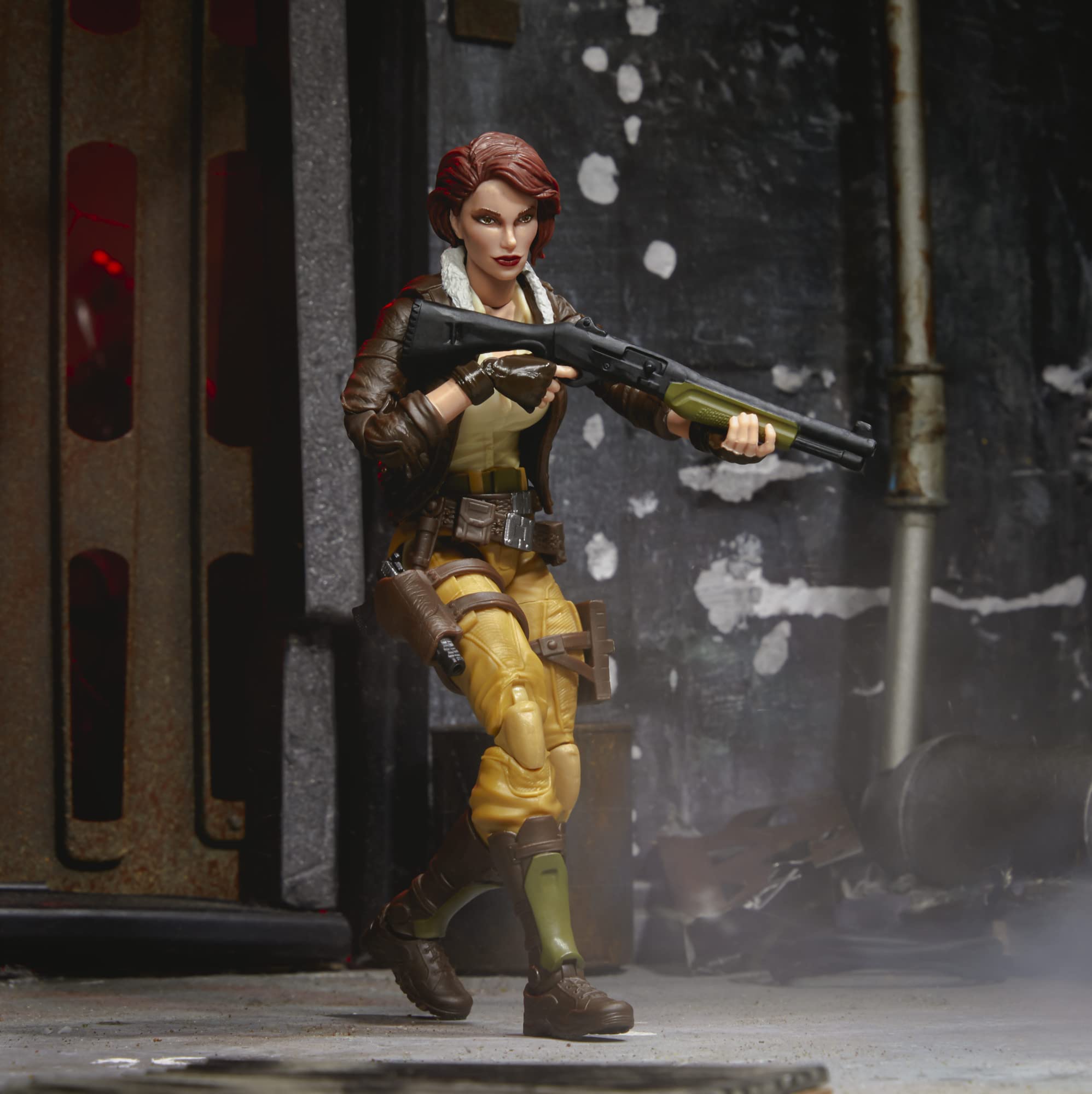 Wrench and weapons with data pad and schematics for Courtney Krieger.