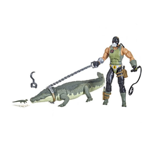 G.I. Joe Croc Master & Fiona figures showcase premium deco and poseability