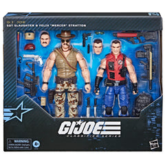 G.I. Joe Classified Felix Mercer Stratton figure with backpack enhances pose possibilities.