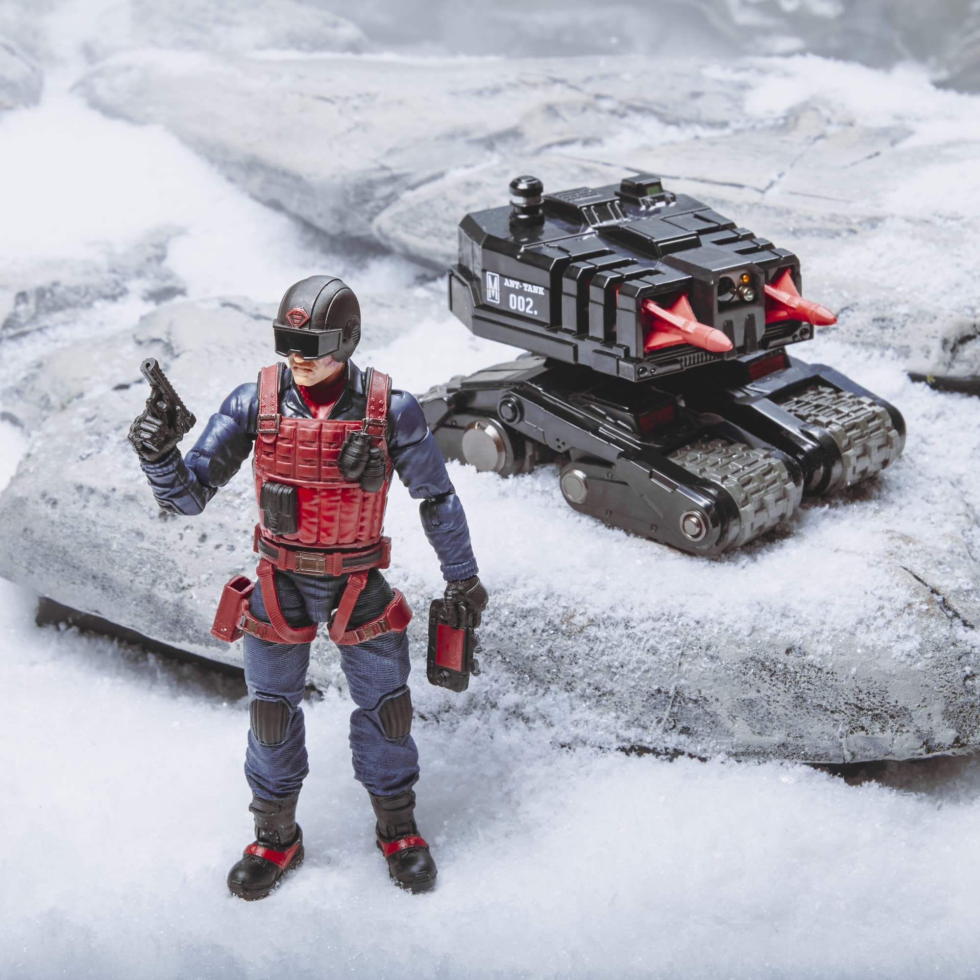 GI Joe Classified footlocker with gear storage for organized missions.