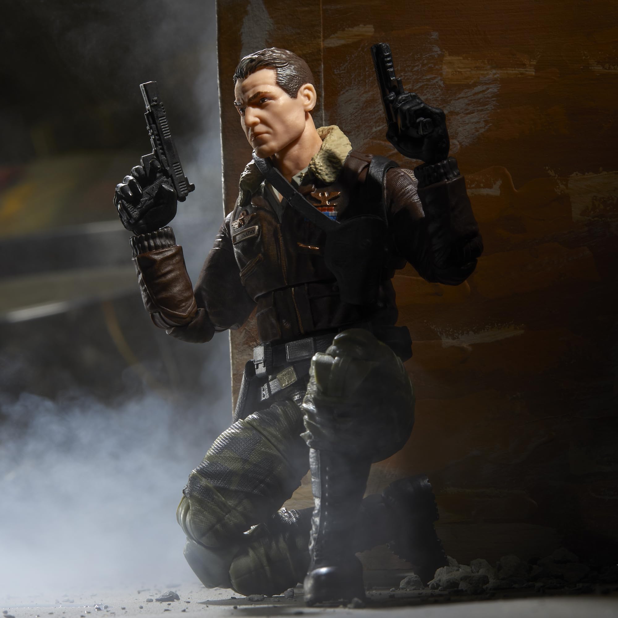 G.I. Joe Hawk goggles pair adds versatile headgear for action poses.