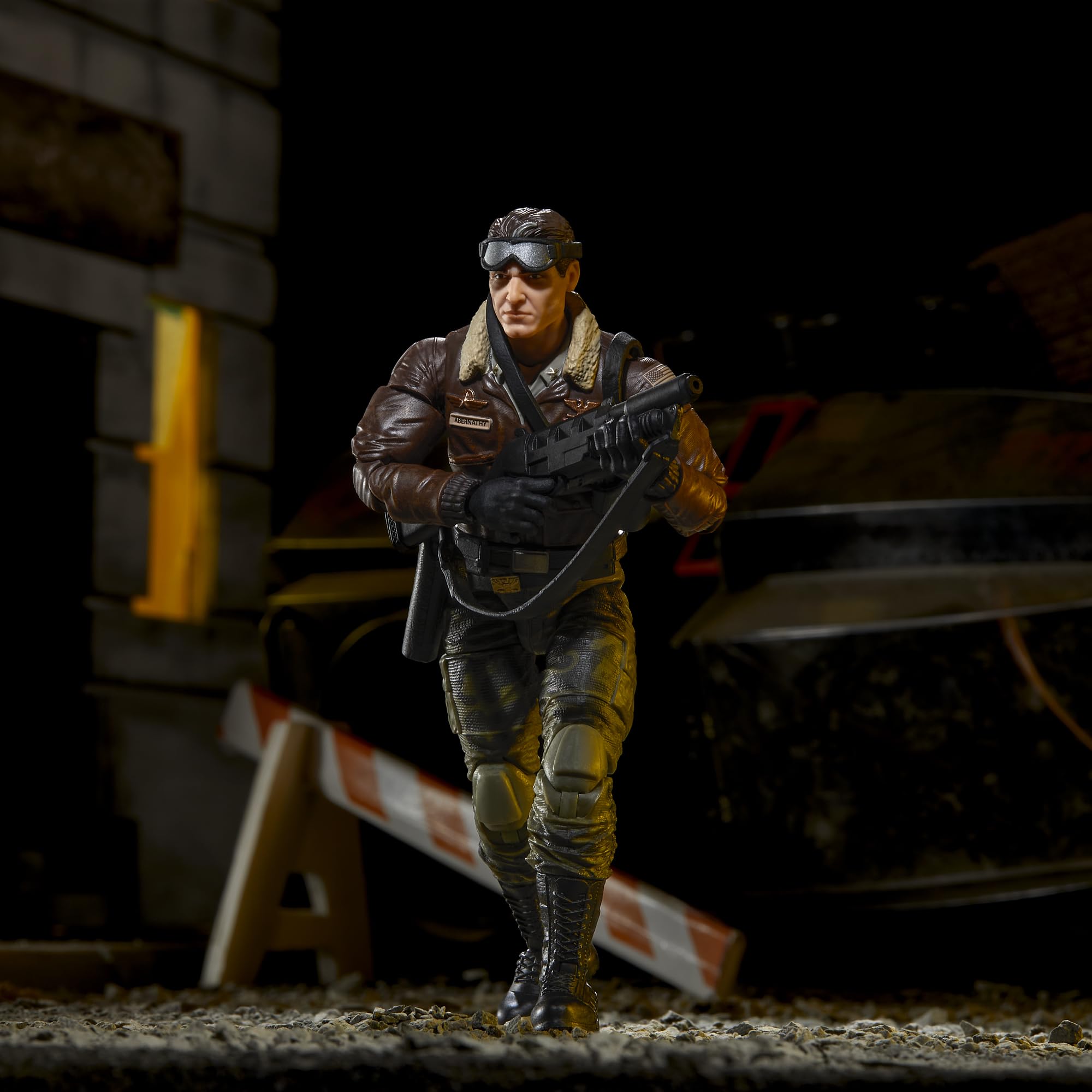 G.I. Joe Hawk second goggles pair for varied headgear options.
