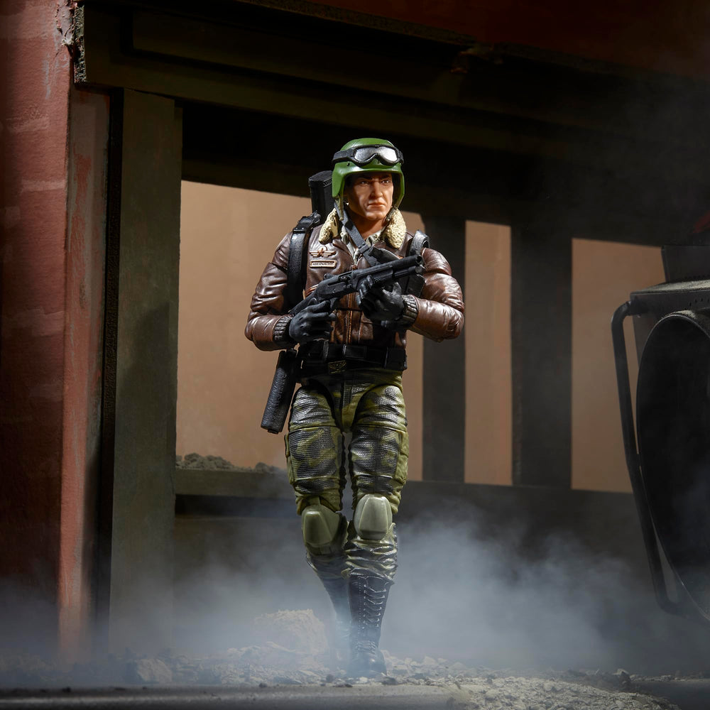 G.I. Joe Hawk weapon accessories kit for dynamic battle scenes.