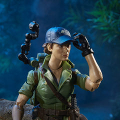 G.I. Joe Lady Jaye figure articulation details for dramatic poses.