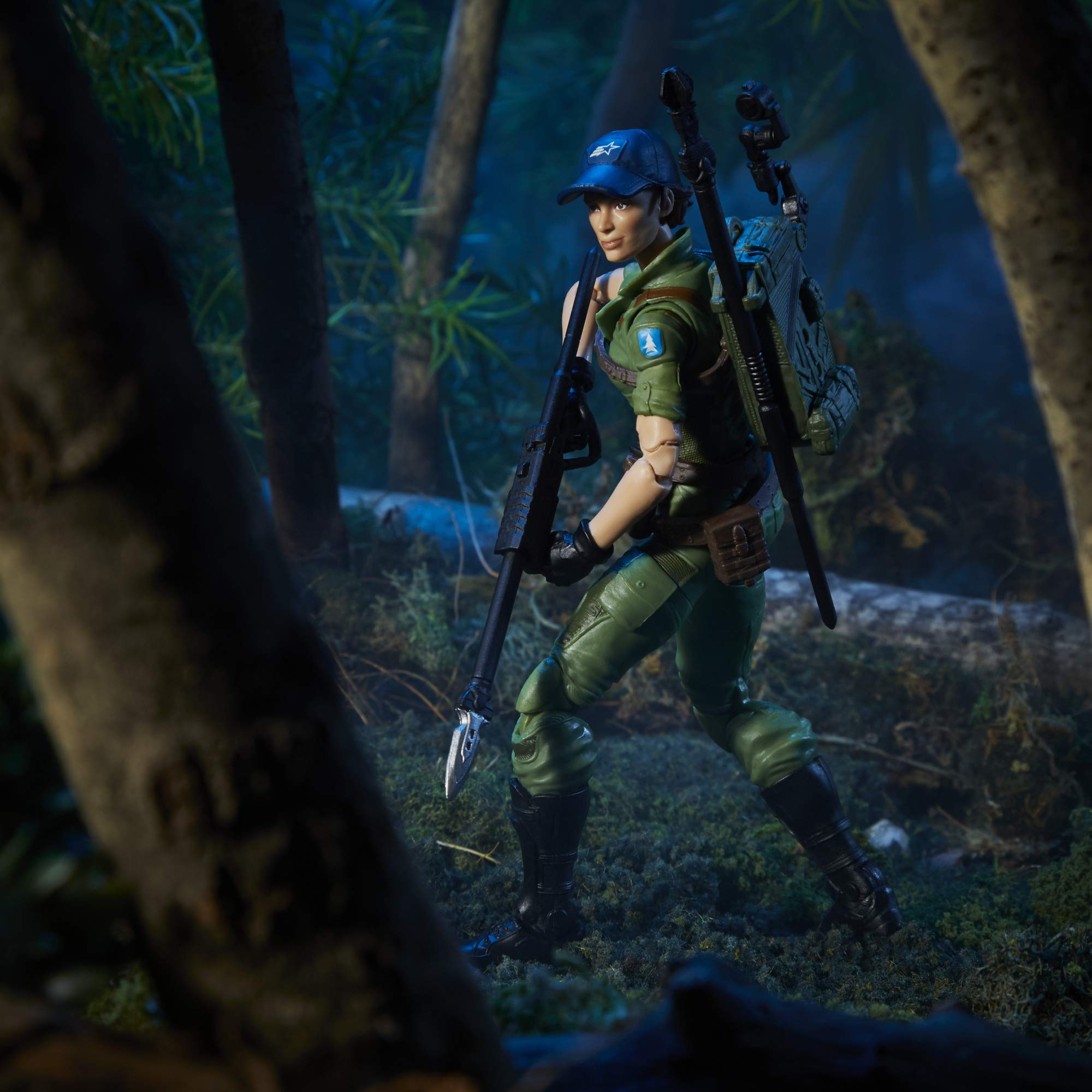 G.I. Joe Lady Jaye packaging art enhances shelf presence.