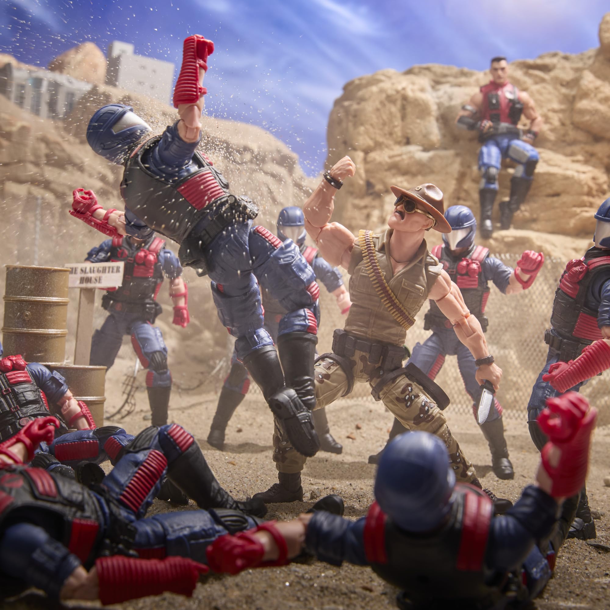 G.I. Joe Classified 26-piece accessory loadout supports rich figure storytelling.
