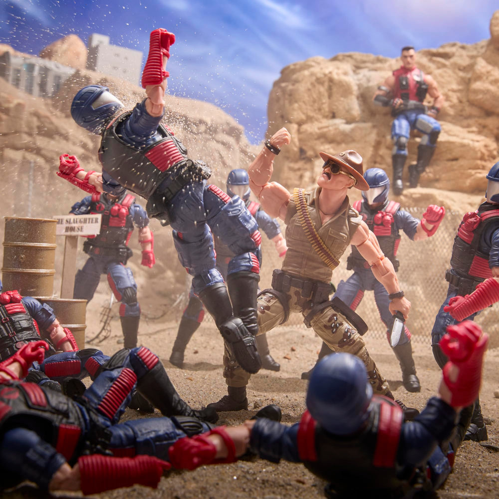 G.I. Joe Classified 26-piece accessory loadout supports rich figure storytelling.
