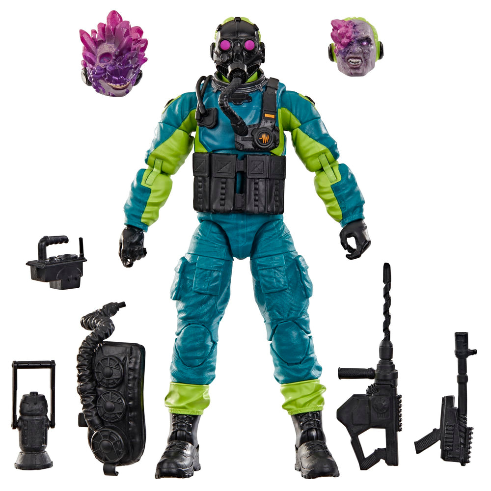 G.I. Joe Mole Rat Stage 2 front view for dynamic display.