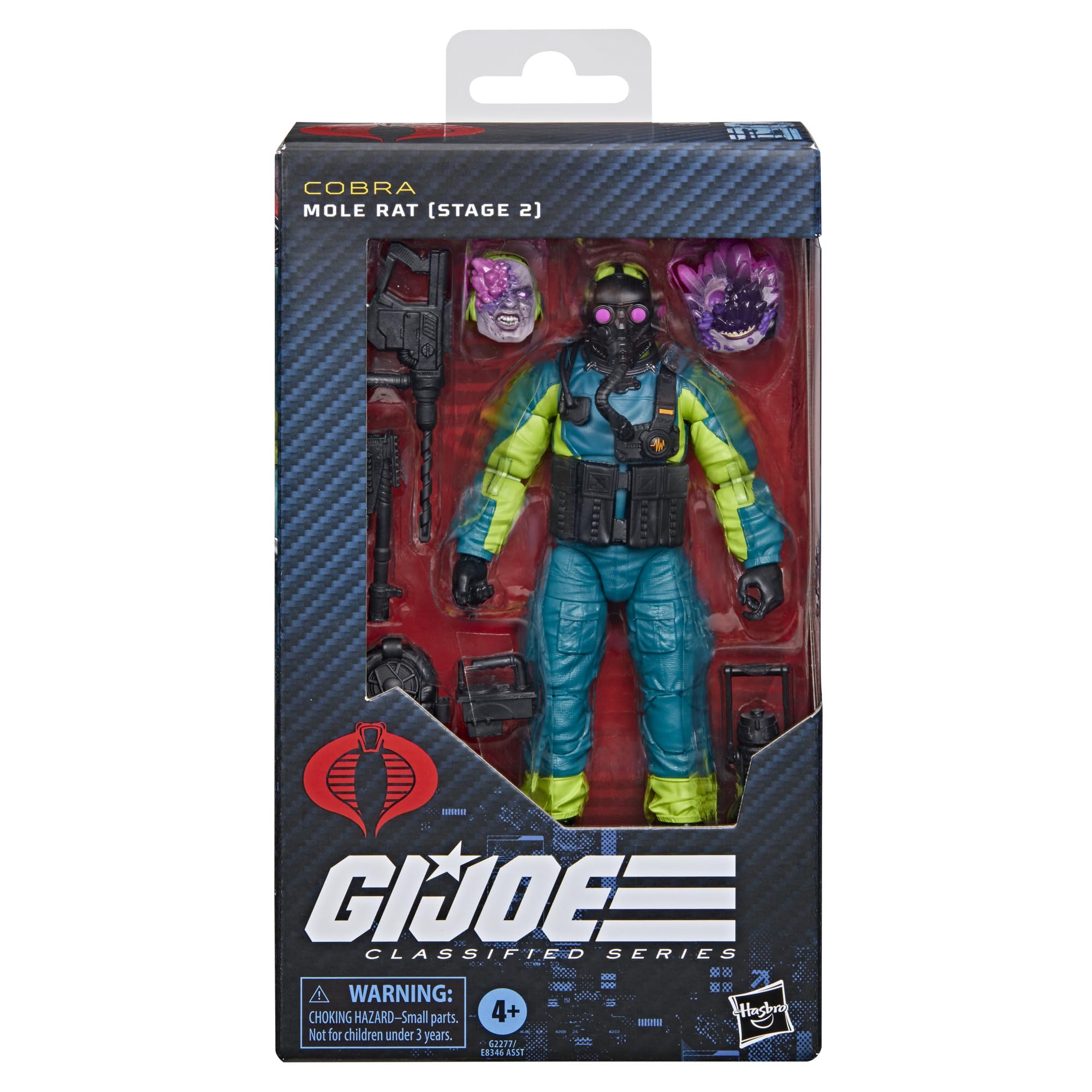 G.I. Joe Mole Rat Stage 2 pose variation showcases poseability.