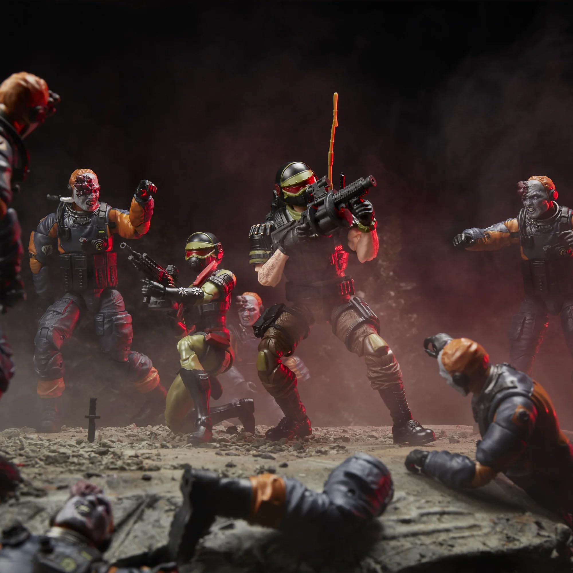 G.I. Joe Classified Night Force 2-pack box art highlights premium deco.