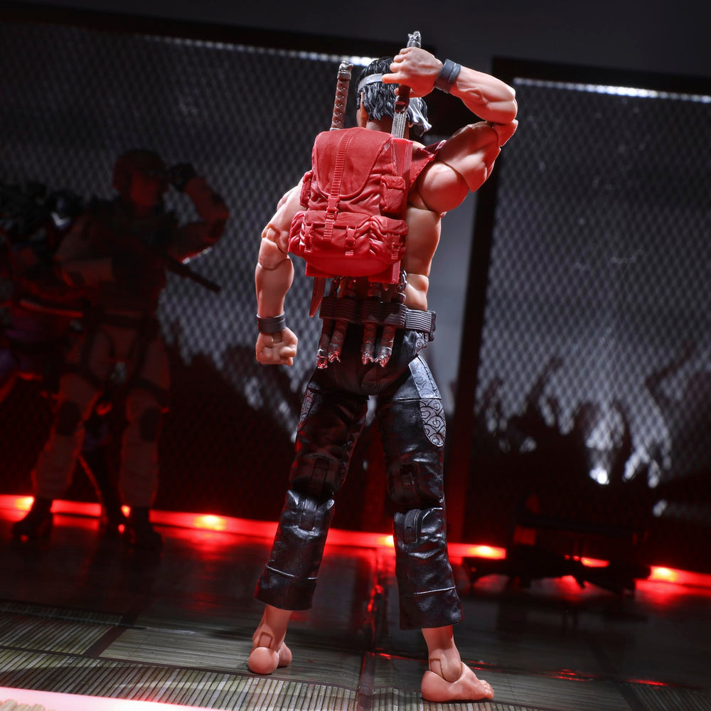G.I. Joe Quick Kick alternate head for display variety
