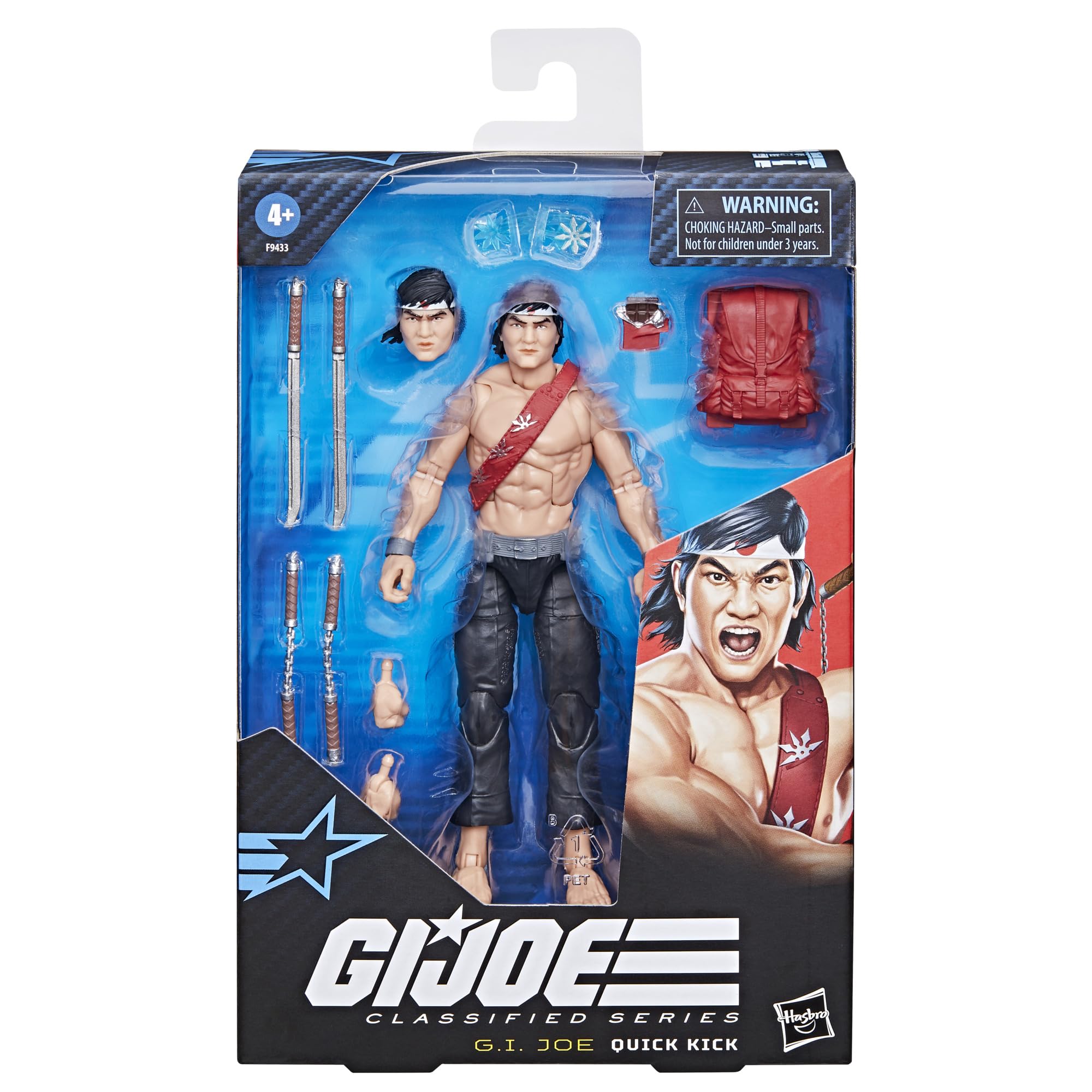 G.I. Joe Quick Kick figure articulation for dynamic poses