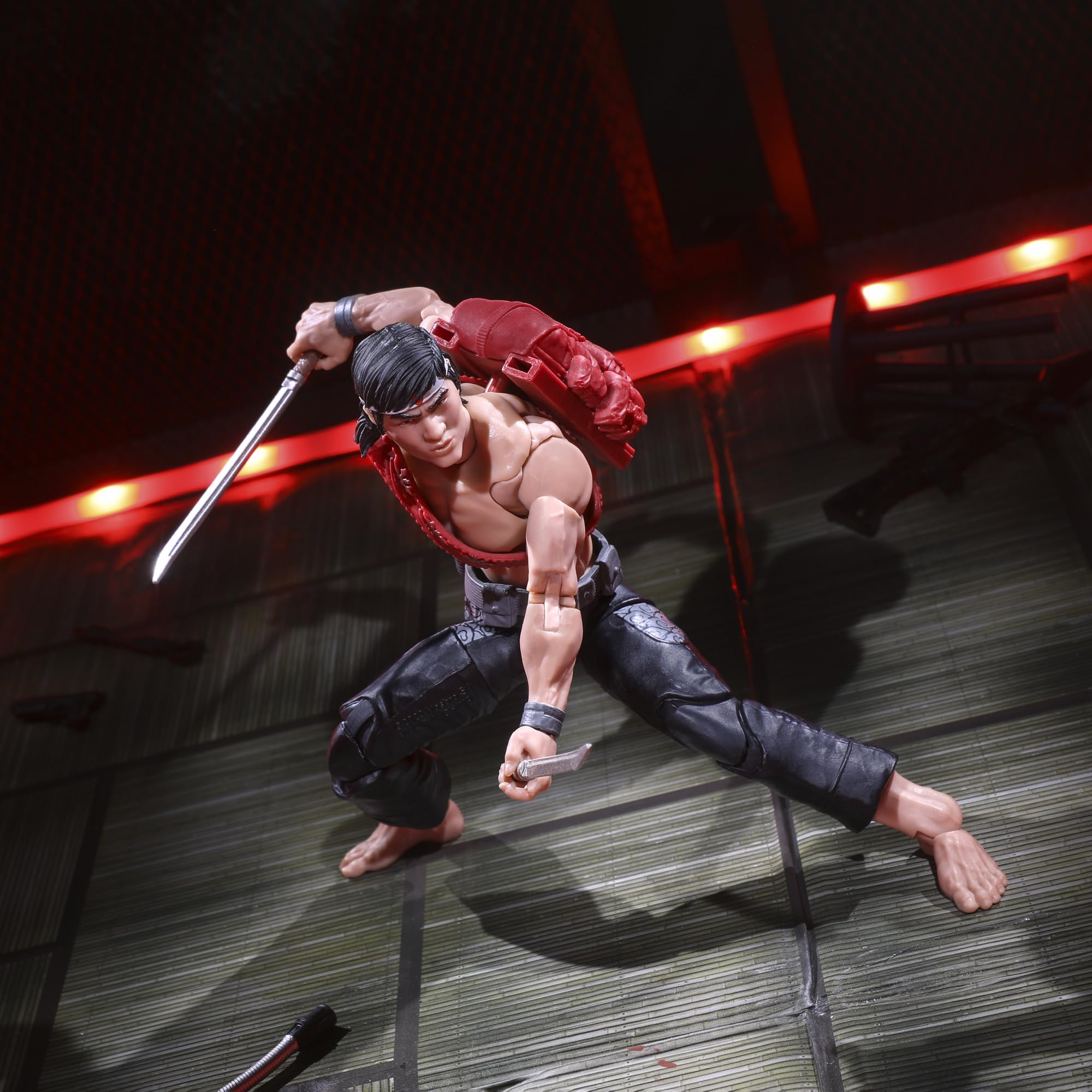 G.I. Joe Quick Kick closed fists option