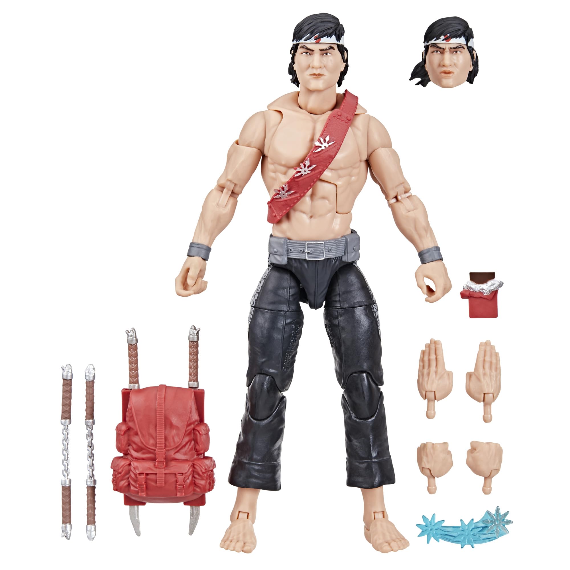 G.I. Joe Quick Kick front view for display and poseability