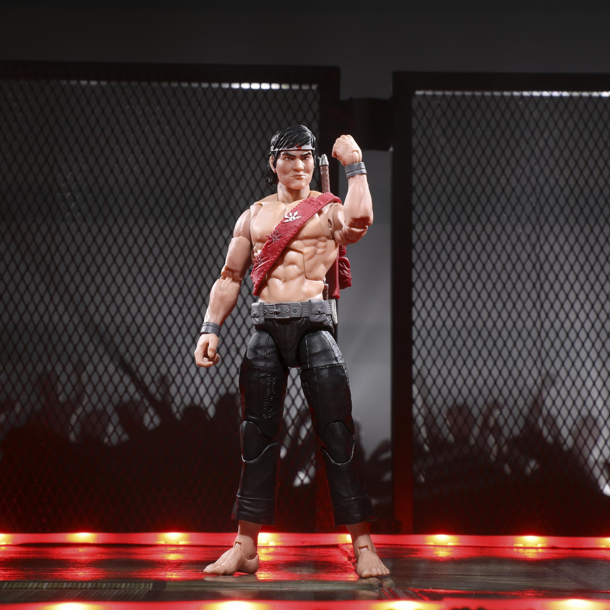 G.I. Joe Quick Kick knifehand hands for combat poses