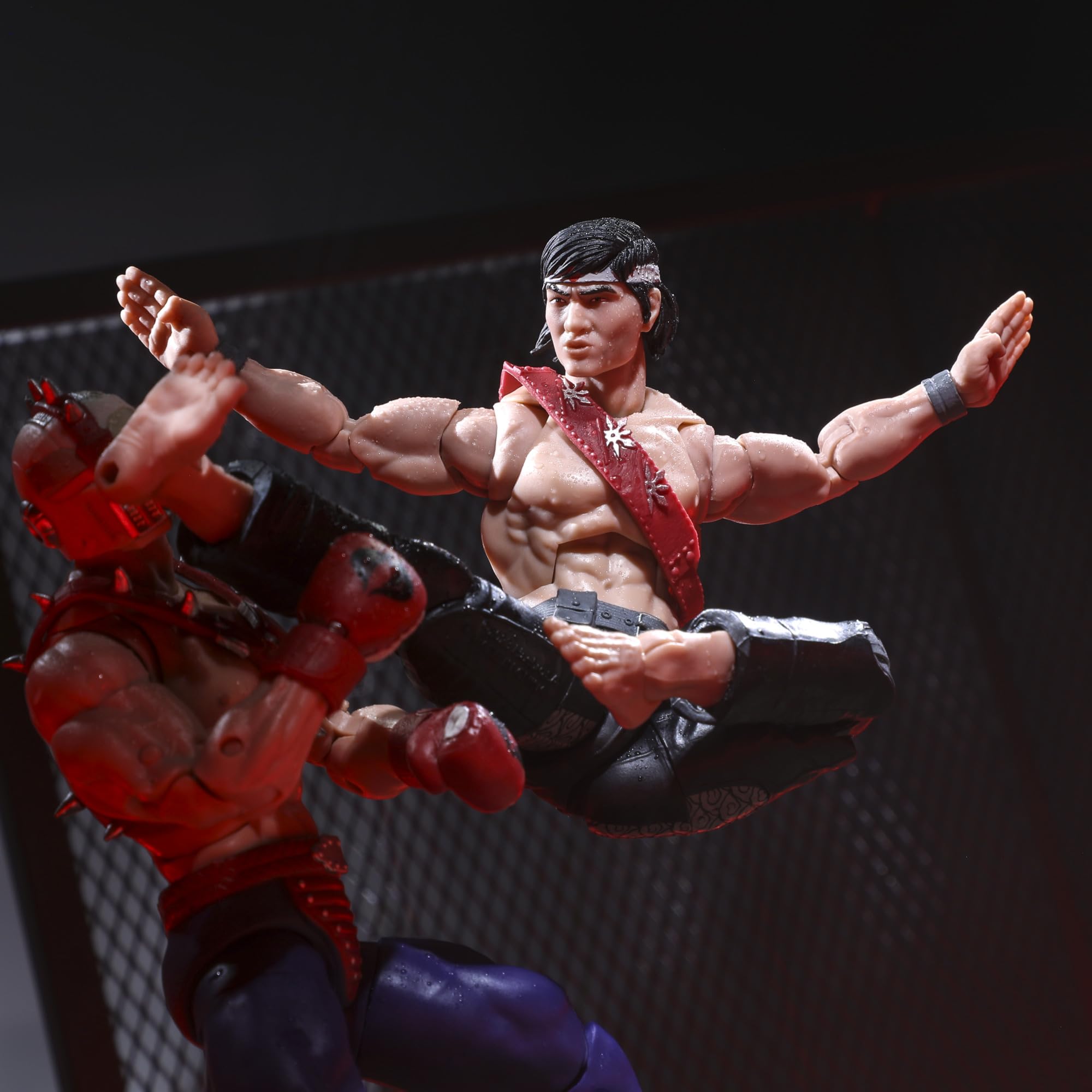 G.I. Joe Quick Kick nunchuks included for fluid movement