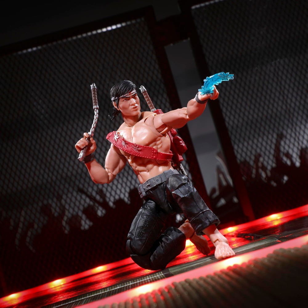 G.I. Joe Quick Kick dual swords for action scenes