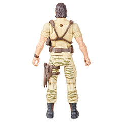 Recondo posed in a diorama-ready scene beside other Joes.