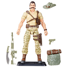G.I. Joe Classified Recondo front view highlights premium detailing for display.