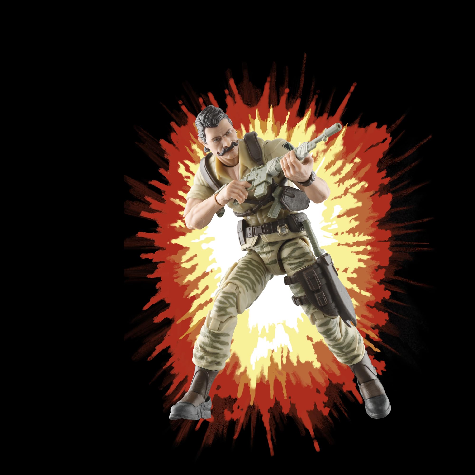 Weapon accessories expand play options for adventurous missions.