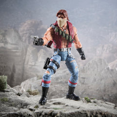 G.I. Joe Monkeywrench removable scarf adds display variety.