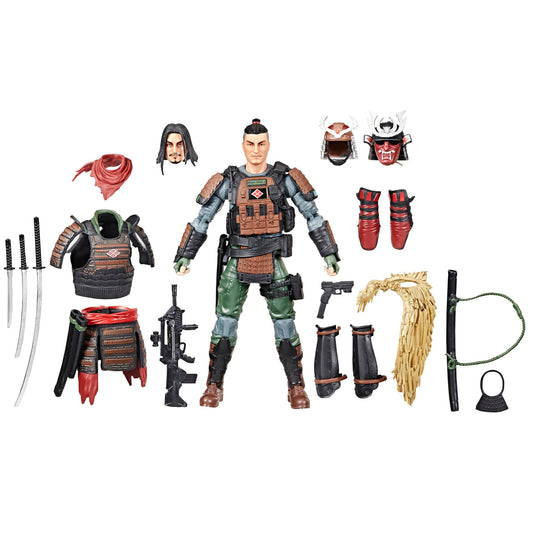 G.I. Joe Classified Series 174 Kyle Budo Jesso front view for dynamic posing.