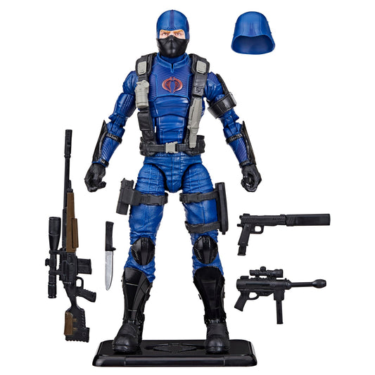 G.I. Joe Cobra Trooper on cardback showcases retro packaging and display appeal
