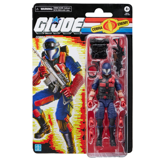 Accessories layout for Cobra Viper shows 13 pieces for imaginative play.