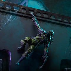 G.I. Joe Ralph Nunchuk Badducci two claws enhance ninja-inspired display.