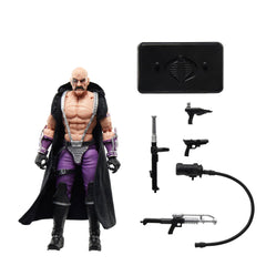 G.I. Joe Dr. Mindbender on retro cardback for display and collection.