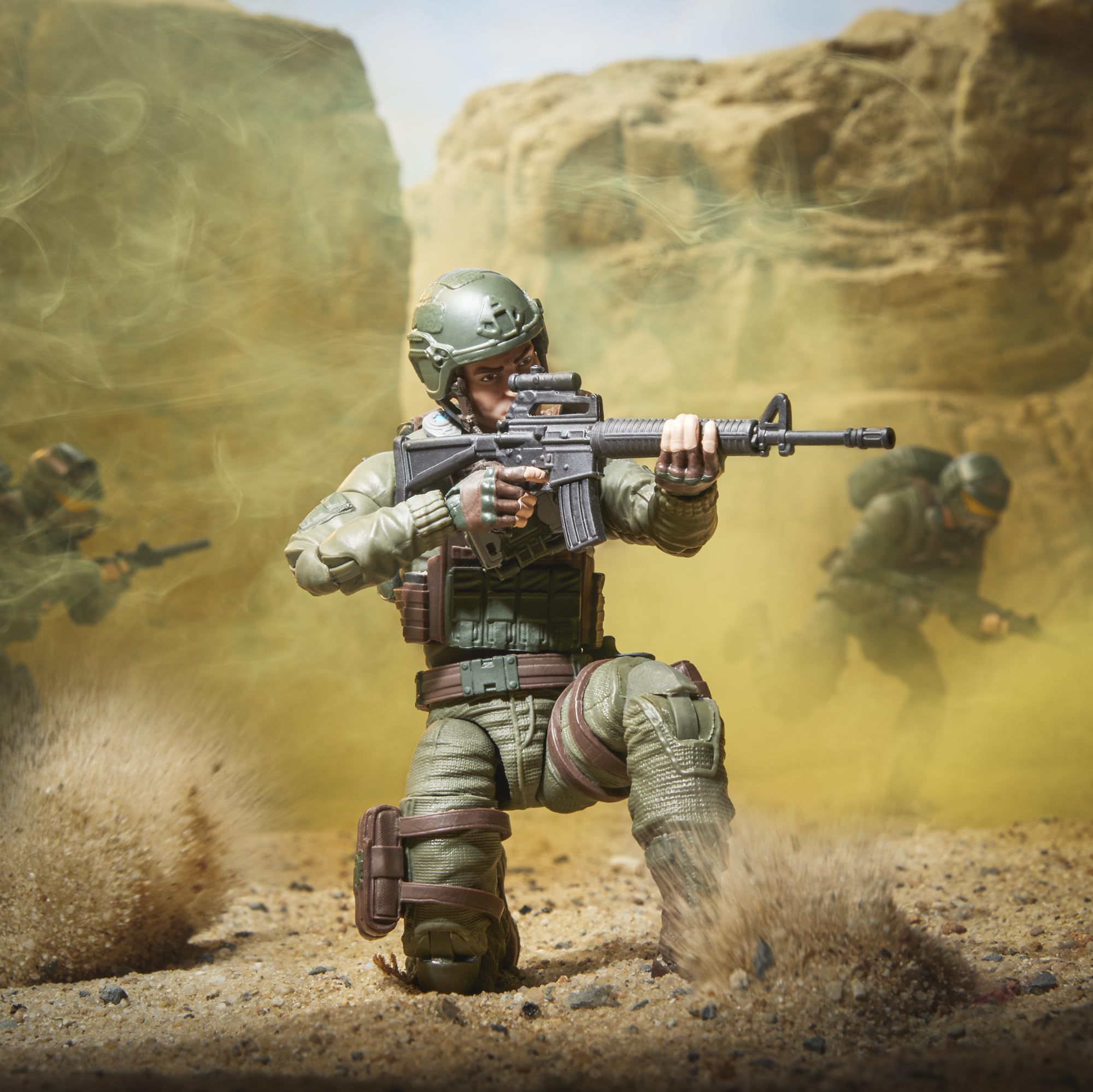 Footlocker included to store gear between missions