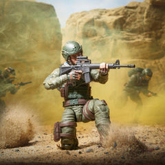 Footlocker included to store gear between missions