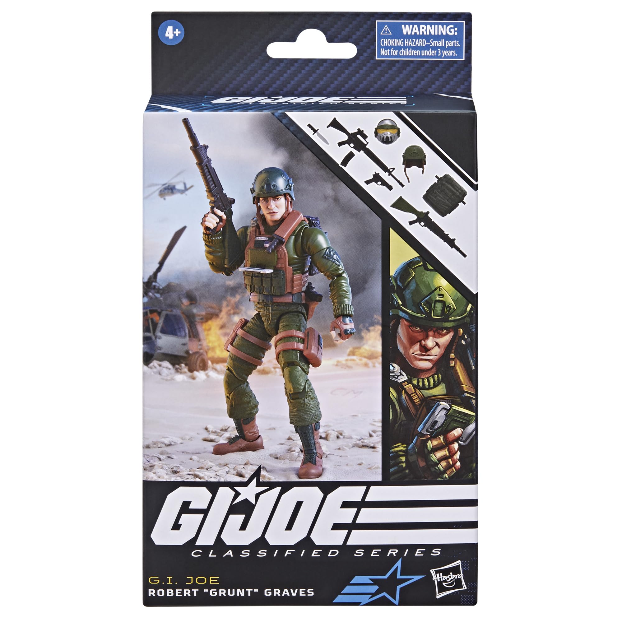 G.I. Joe Grunt Graves helmet accessory for authentic posing