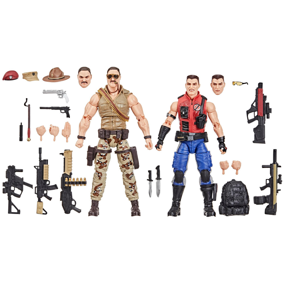 G.I. Joe Classified Sgt Slaughter figure with accessories enables dynamic display and storytelling.
