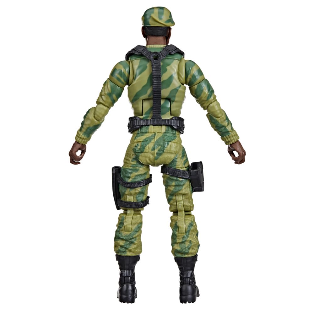 G.I. Joe Sgt. Stalker figure stand enables dynamic dioramas